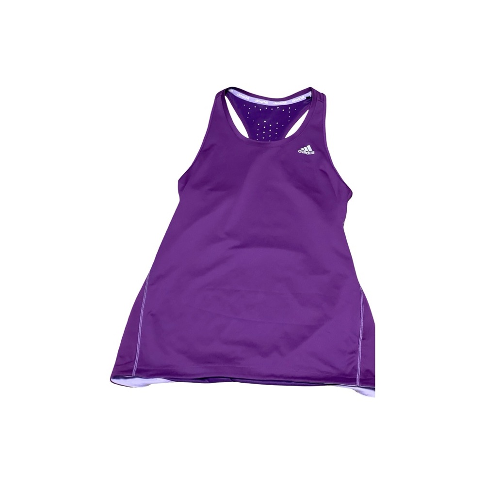 Adidas Vibrant Purple Athletic Tank